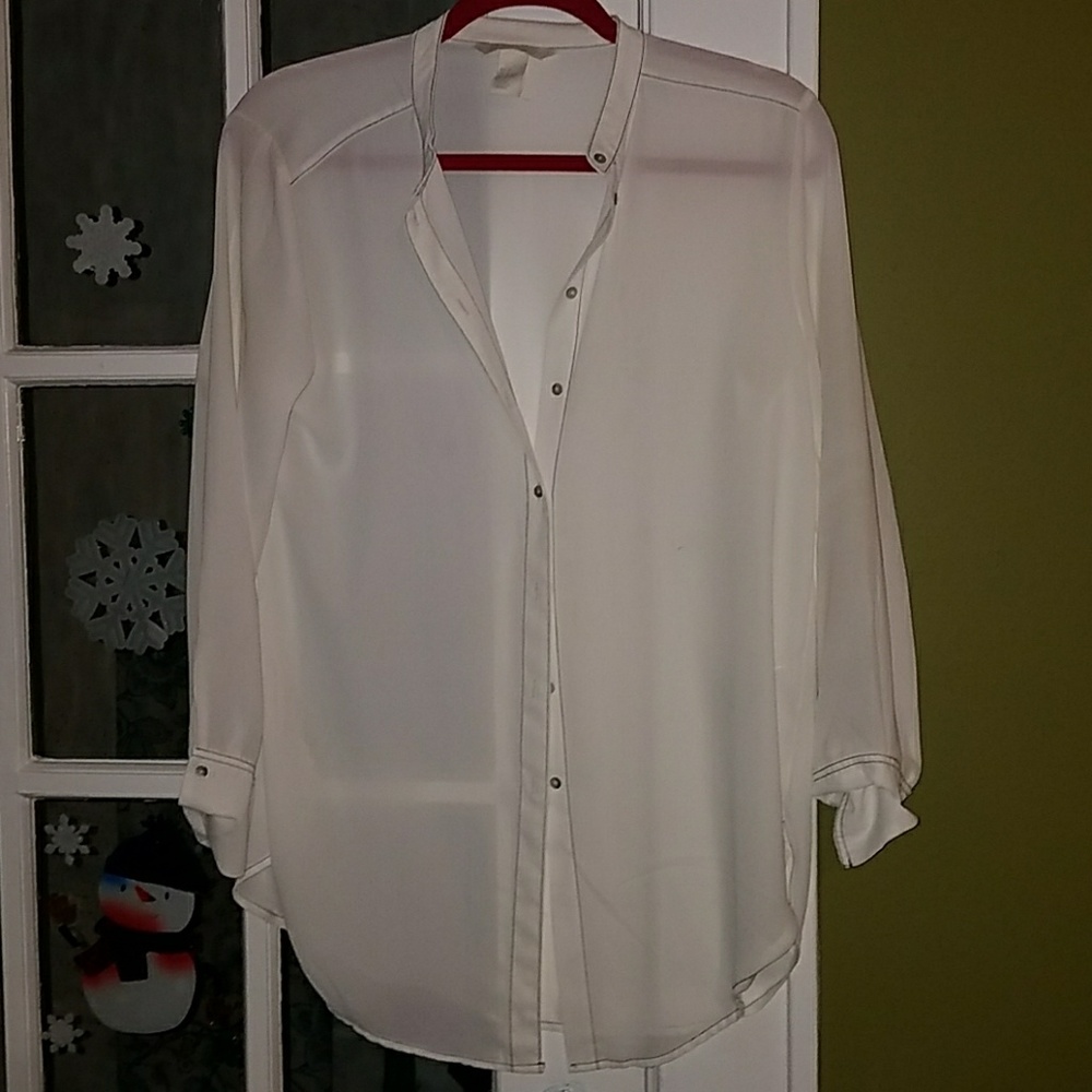 White flowy Blouse